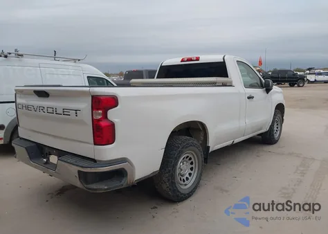 2019 Chevrolet Silverado 1500 Work Truck из США, поврежденный, VIN 3GCNWAEH0KG270580